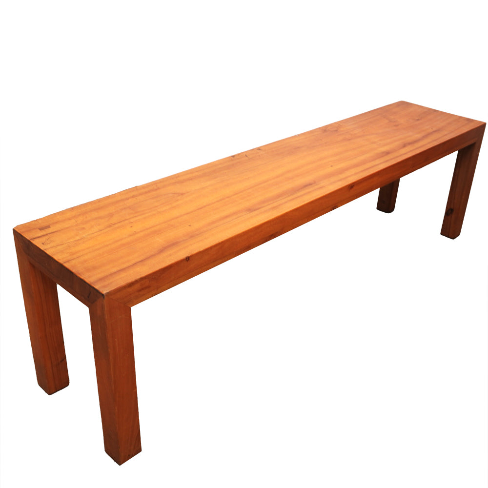 Holz Bank Natur lang 173 cm