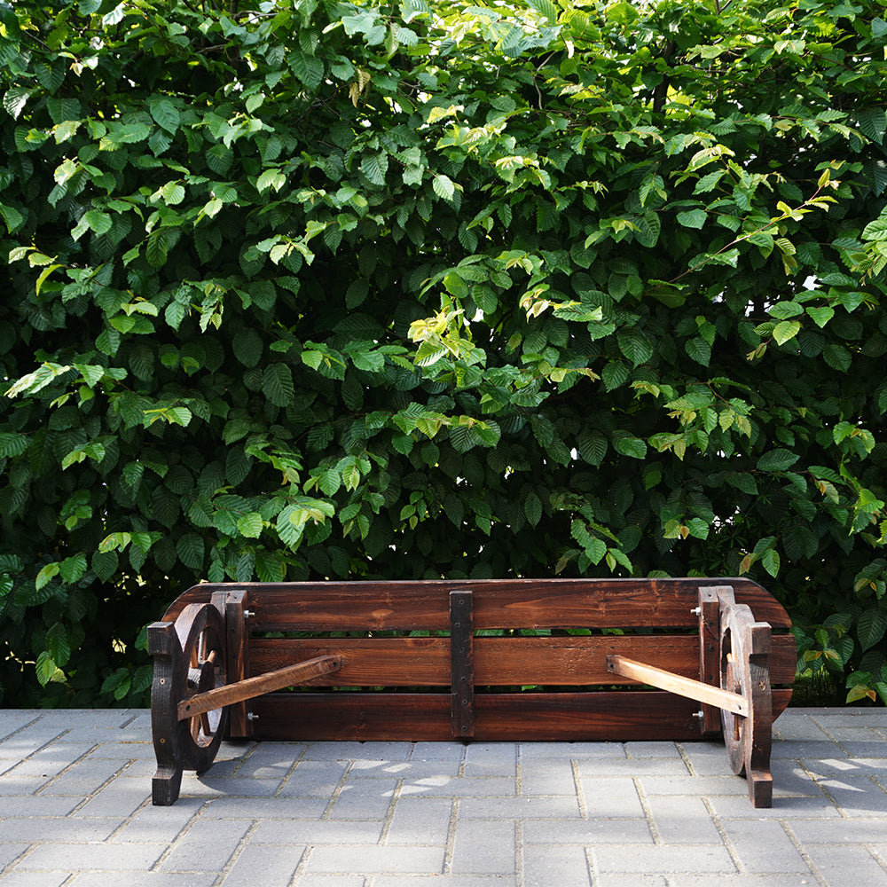 Bank Sitzbank Holz Garten Home