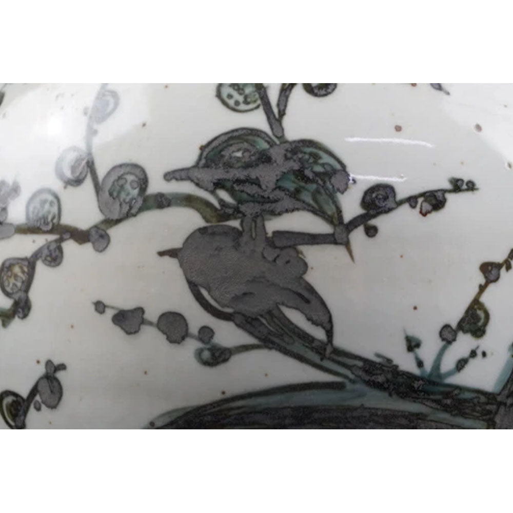 chinesisch Porzellan Vase Deckel mit Blumen Muster