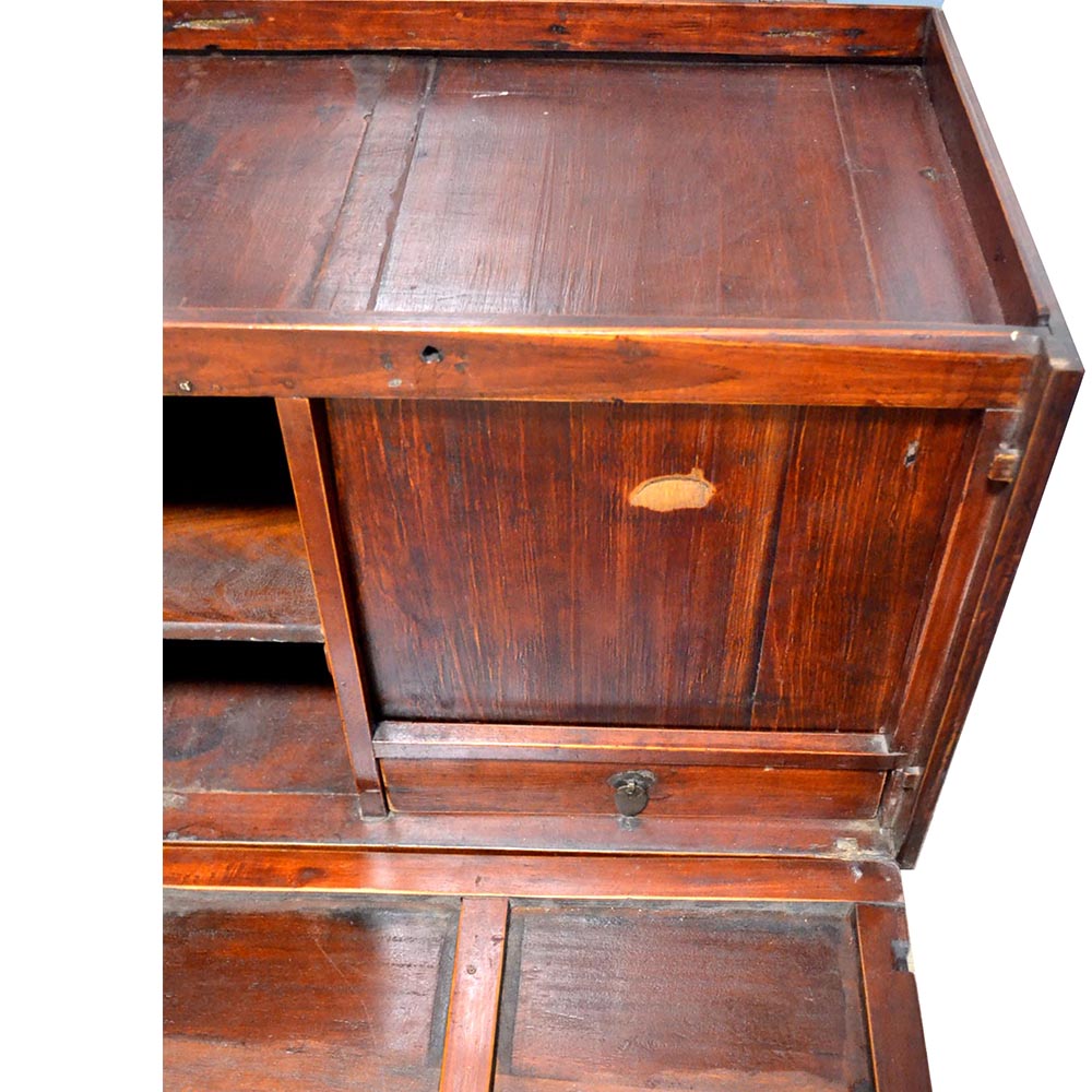 antik chinesische Möbel Truhe Beamte Reisen Koffer Holz Aussteuertruhe