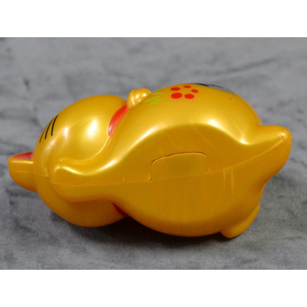 Winke Katze Figur Solar Glückskatze Maneki Neko Glücksbringer Geschenke