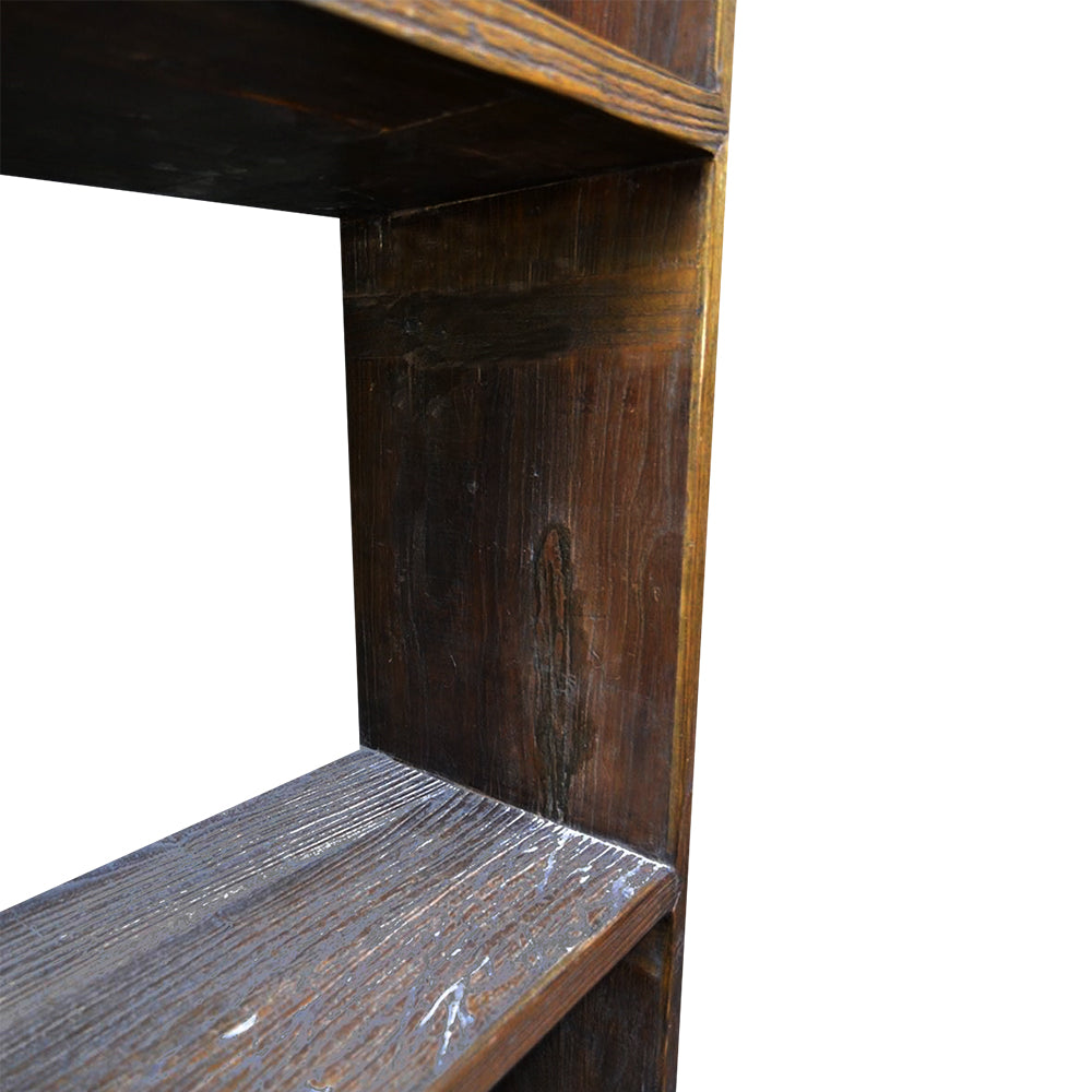 alt Regal massiv Holz naturbelassen