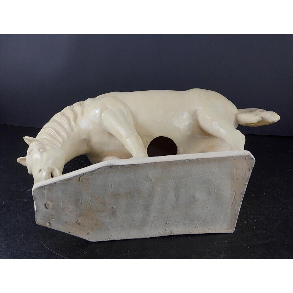 Tang Pferd Figur Terrakotta Pferd Statue Keramik Tiere Deko Skulpturen handgefertigt