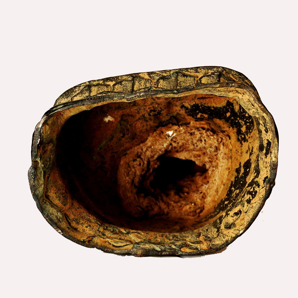 Deko Buddha Figur Shakyamuni aus Bronze