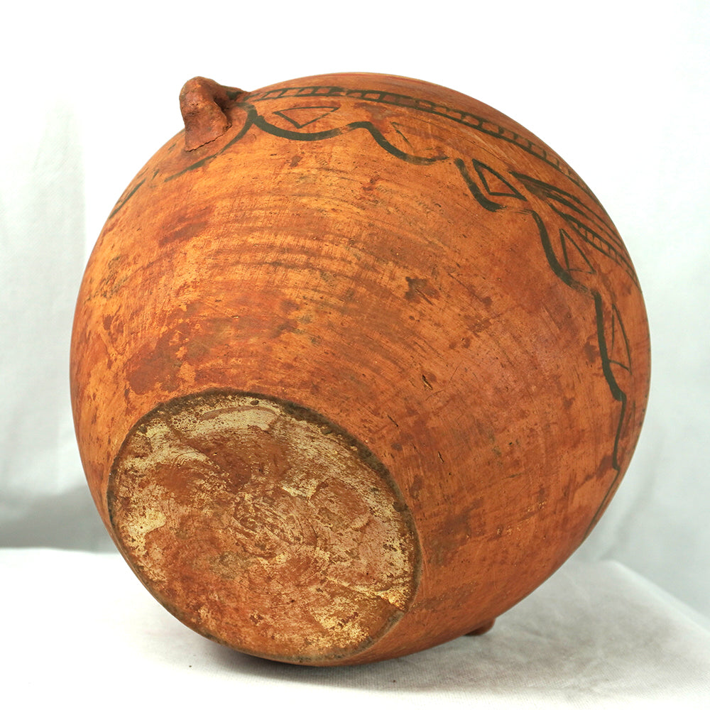 chinesisch Vase Terrakotta Deko indoor Home asiatisch antil Stil