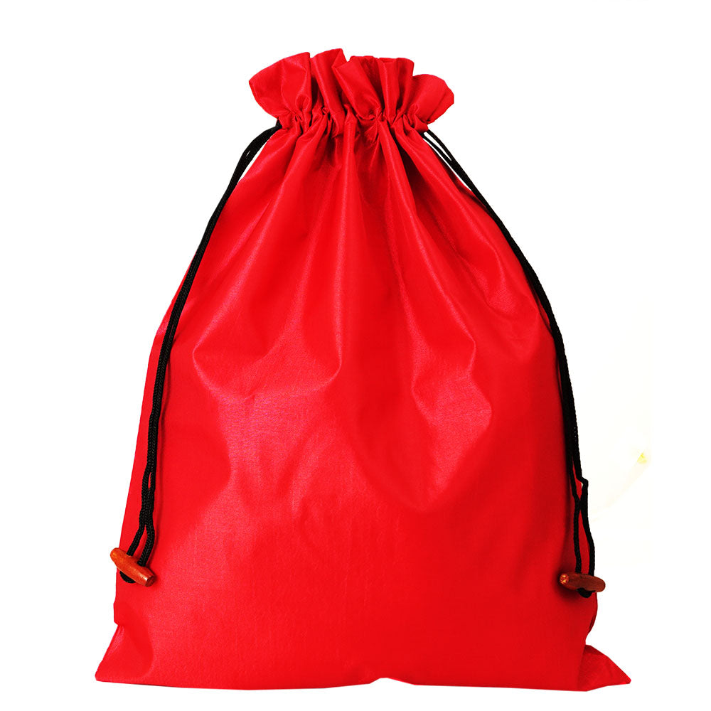 3 x Stoffbeutel Schuh Beutel Reisen Aufbewahren Geschenken rot
