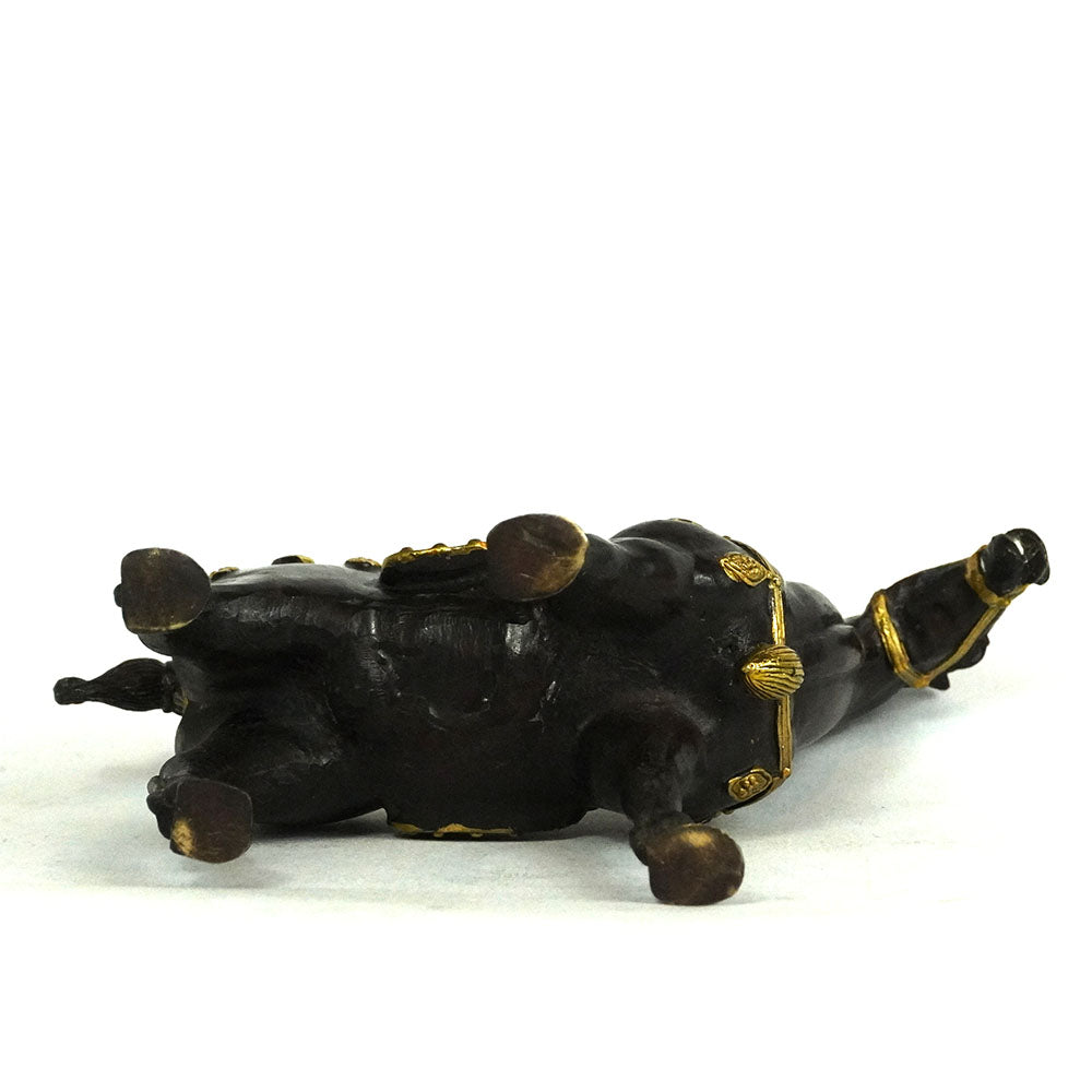 Pferd Statue Figur Skulpturen messing