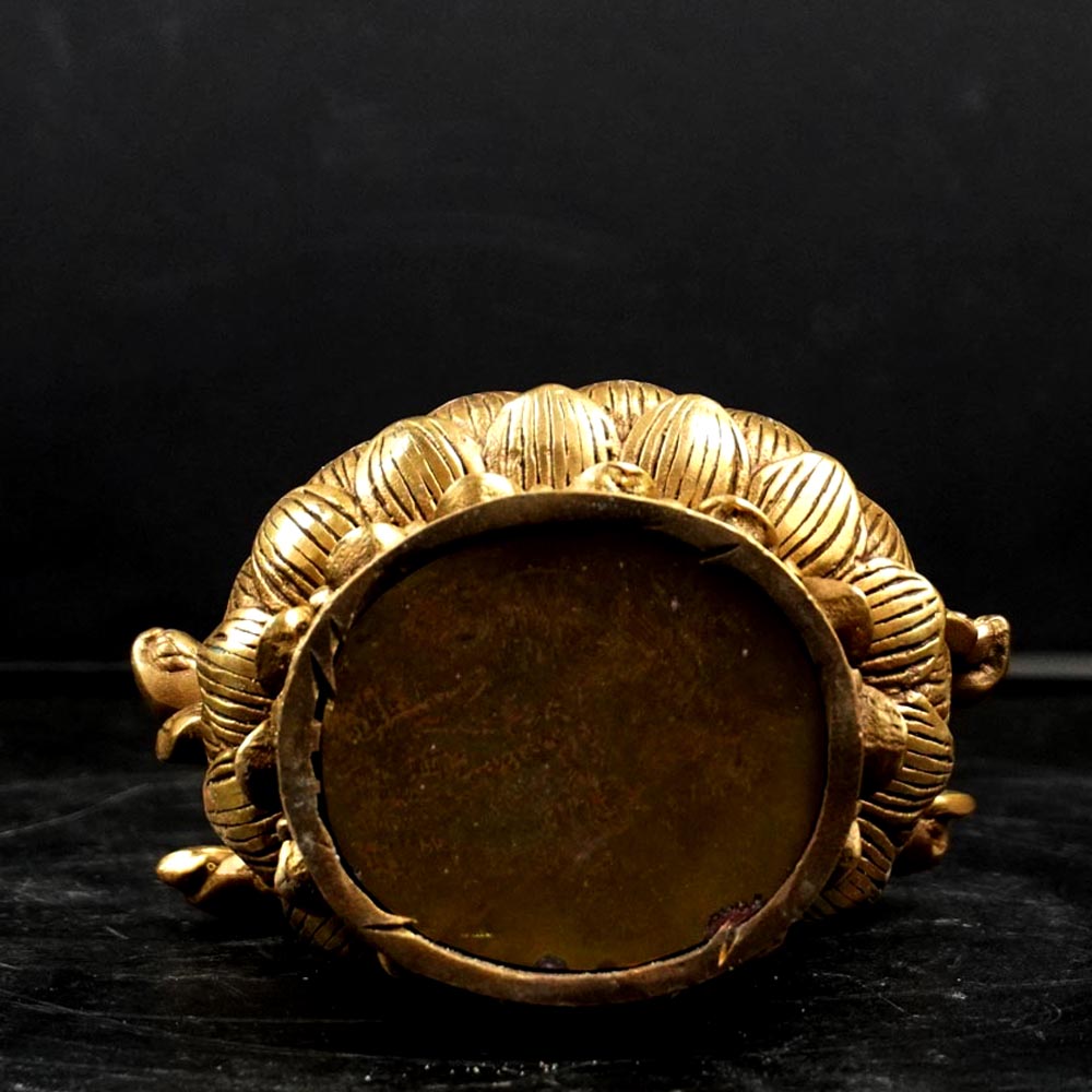 indisch Buddha Figur Ganesha Statue aus Messing