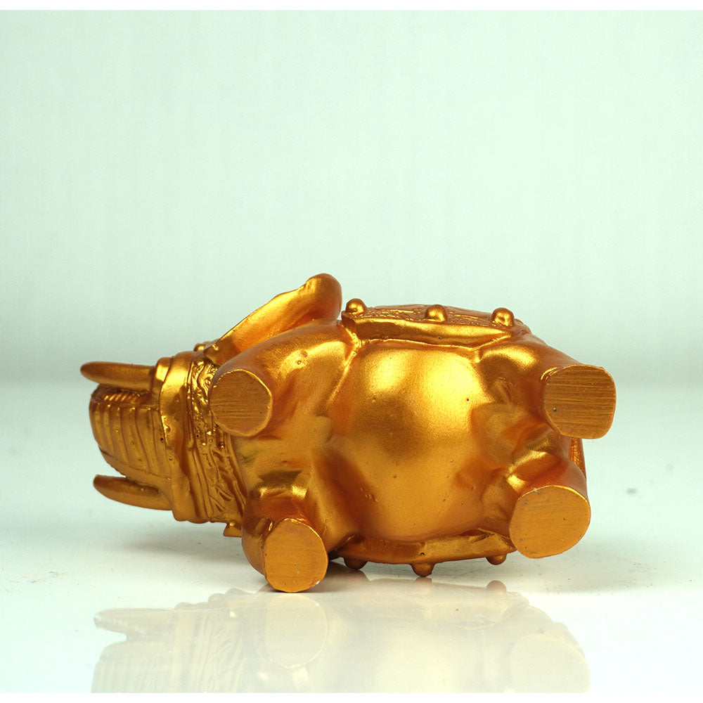 Elefant Figuren Deko Glücksbringer Gold thailändisch