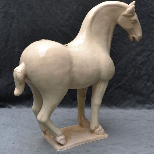 Tang Pferd Ton Pferd Terrakotta Home Deko Figur Tiere handgefertigt