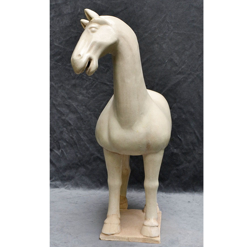 Tang Pferd Ton Pferd Terrakotta Home Deko Figur Tiere handgefertigt