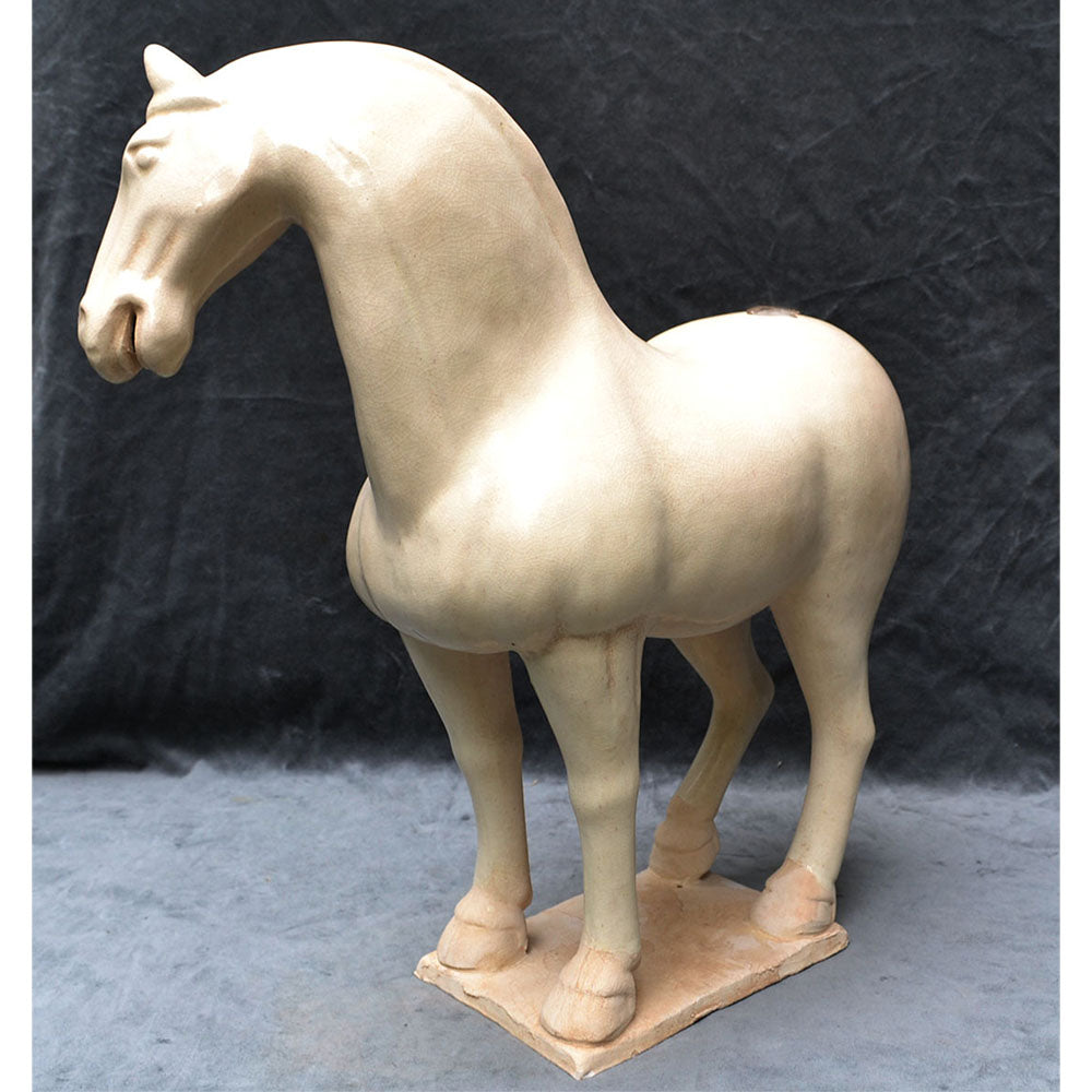 Tang Pferd Ton Pferd Terrakotta Home Deko Figur Tiere handgefertigt