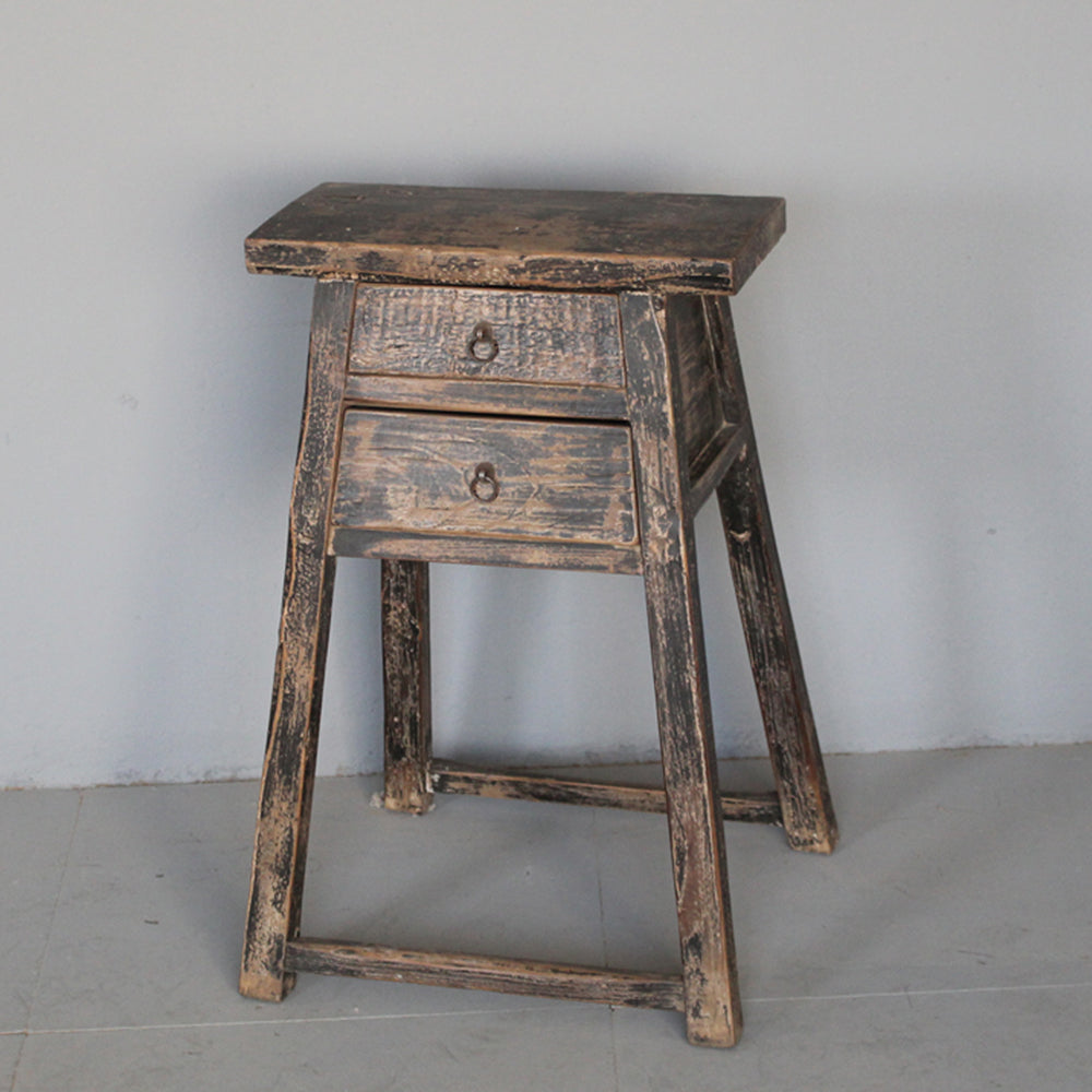 original antik chinesisch Tisch Beistelltisch aus massivem Holz schwarz inkl. Lieferung