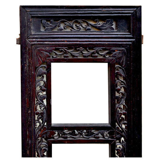 Holzschnitzerei chinesisch Wand Deko antik