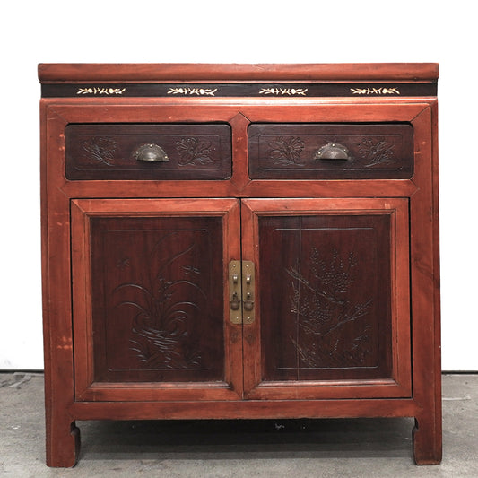 Kommode Sideboard Holz chinesisch antik Schubladen Board Truhe