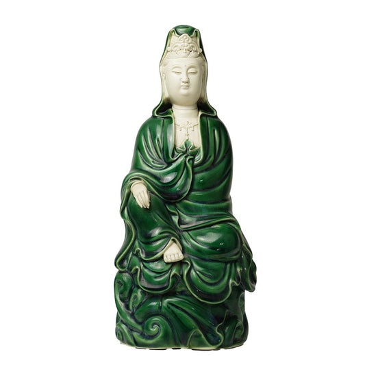 Buddha Figur Guan Yin Avalokiteshvara Porzellan