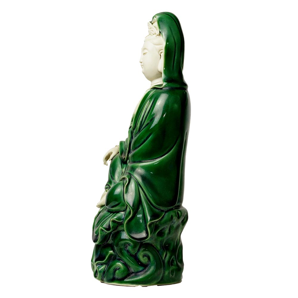 Buddha Figur Guan Yin Avalokiteshvara Porzellan