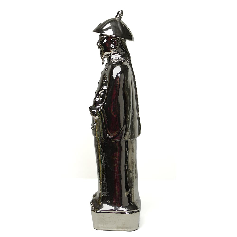 Keramik Skulptur chinesischer Kaiser Home Deko China Kultur