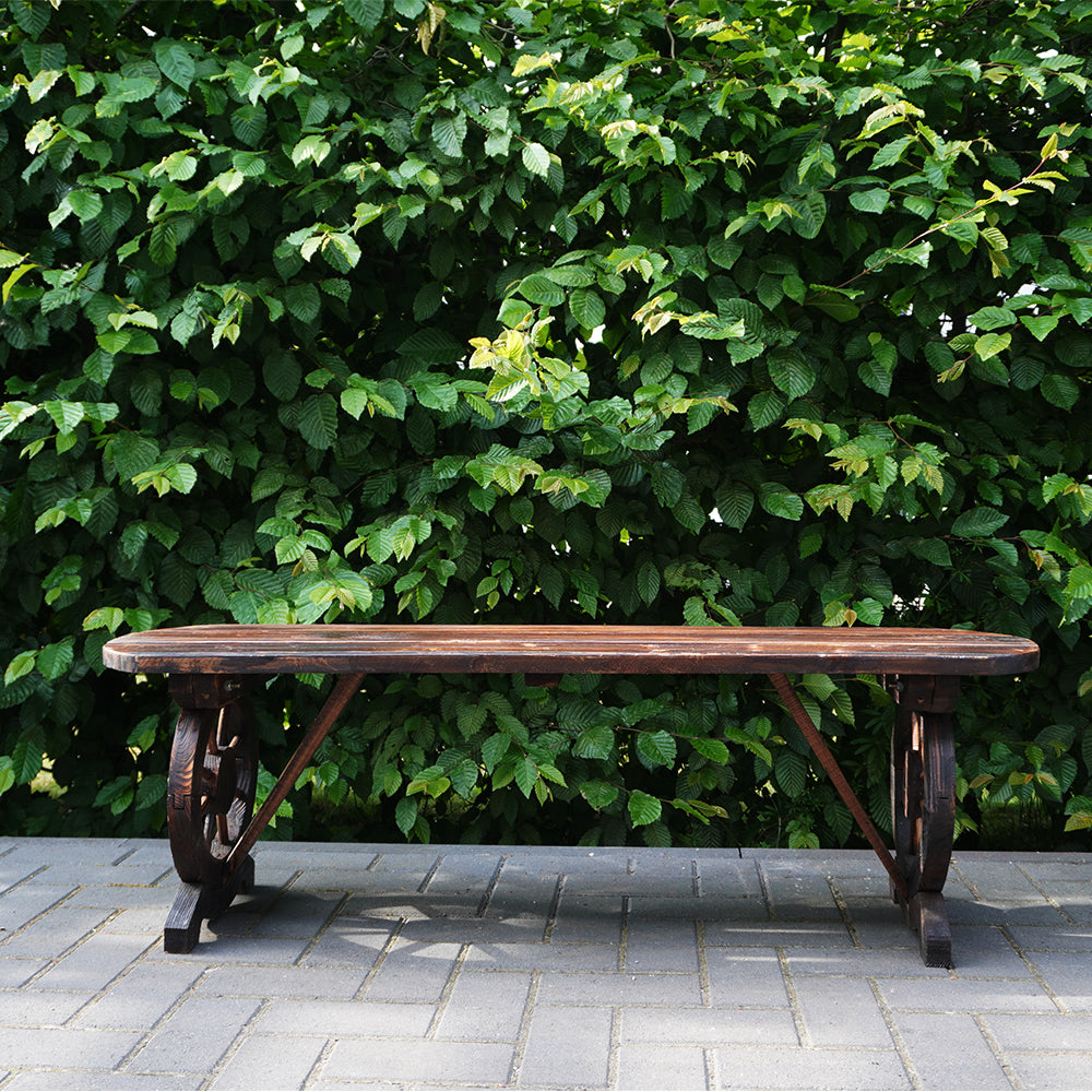 Bank Sitzbank Holz Garten Home