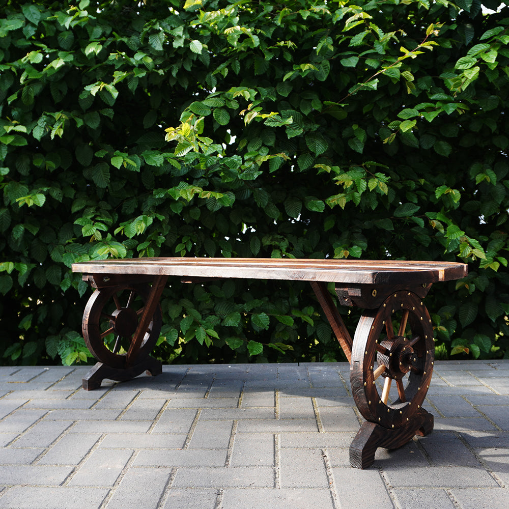 Bank Sitzbank Holz Garten Home