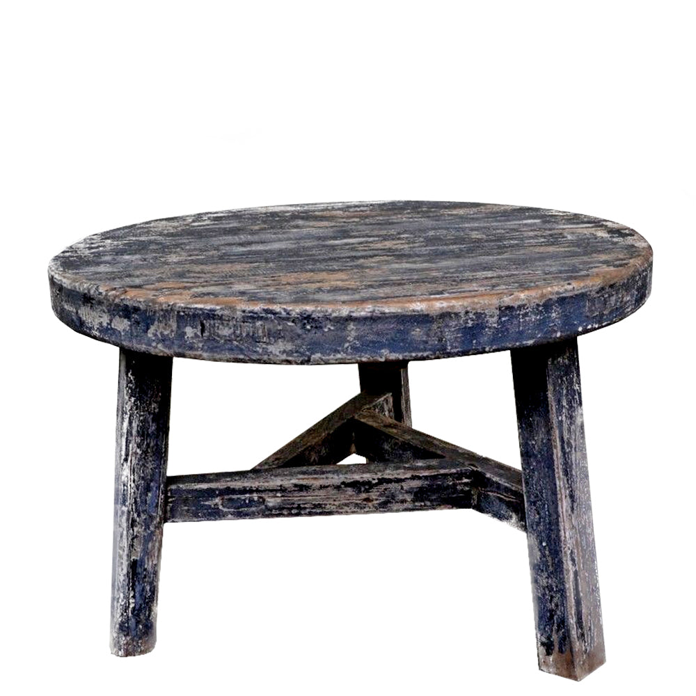 rund Couchtisch Wohnzimmer Sofa Tisch aus Holz handgefertigt