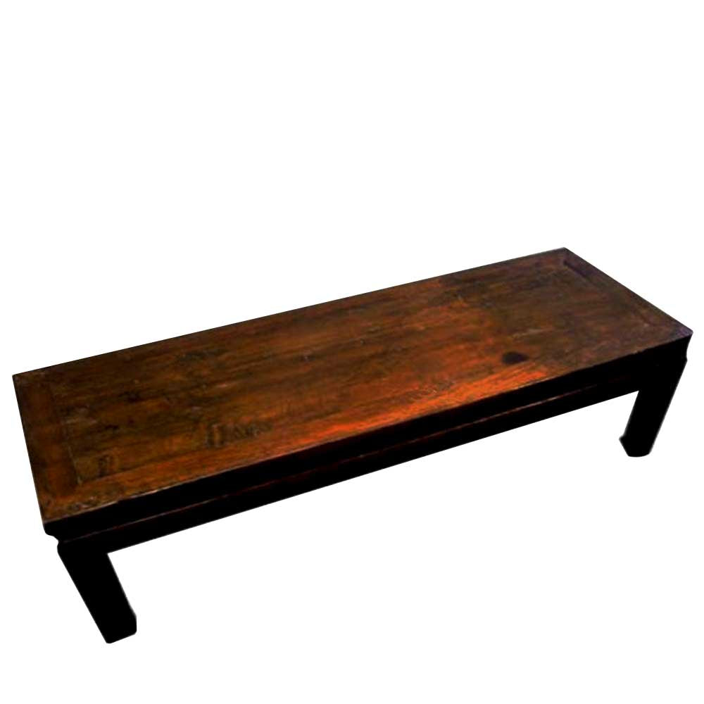 elegant antik gross chinesisch Couchtisch Wohnzimmer Tisch Sofa handgefertigt Sammlerstueck Unikat 178 cm