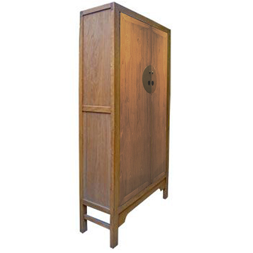 Schrank Natur Holz massiv ohne Lack chinesisch