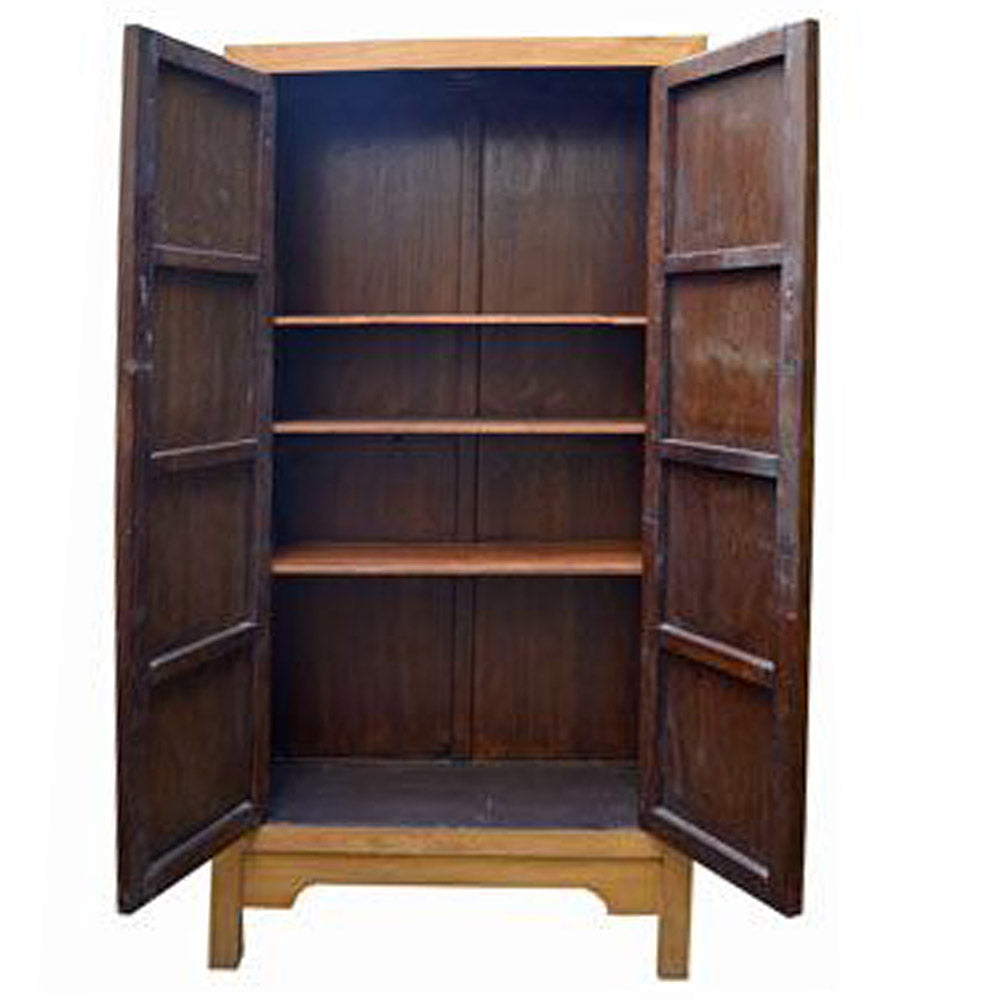 Schrank Natur Holz massiv ohne Lack chinesisch