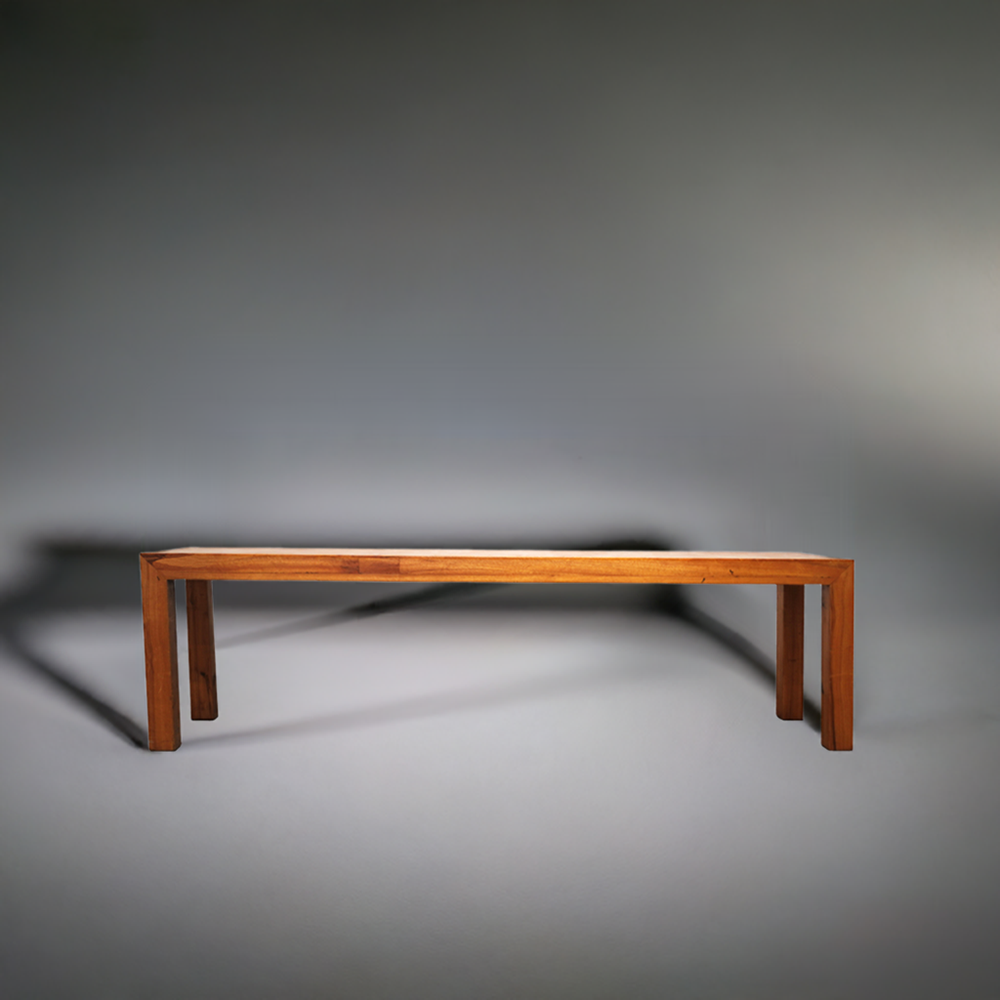 Holz Bank Natur lang 173 cm