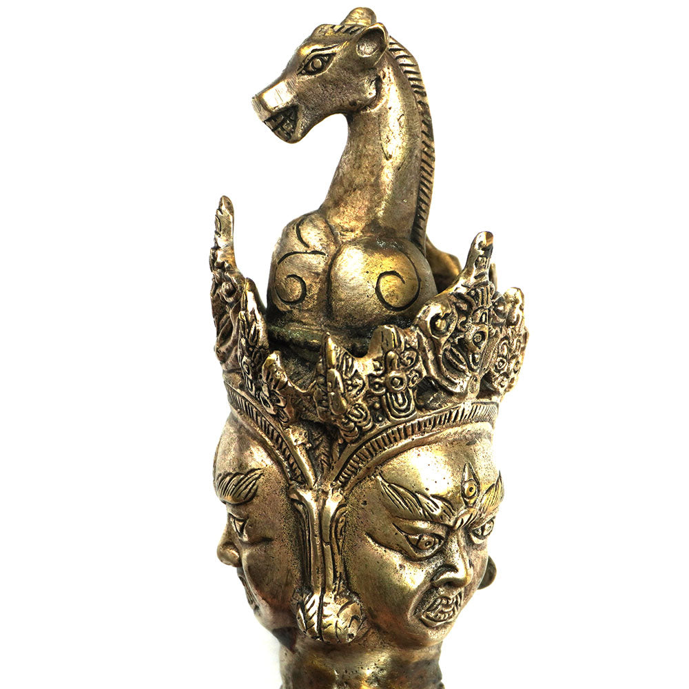 Vajra Messing Ritual Werkzeuge Meditation Puja Tebetisch Buddhismus Deko