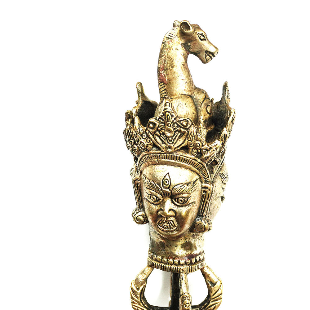 Vajra Messing Ritual Werkzeuge Meditation Puja Tebetisch Buddhismus Deko