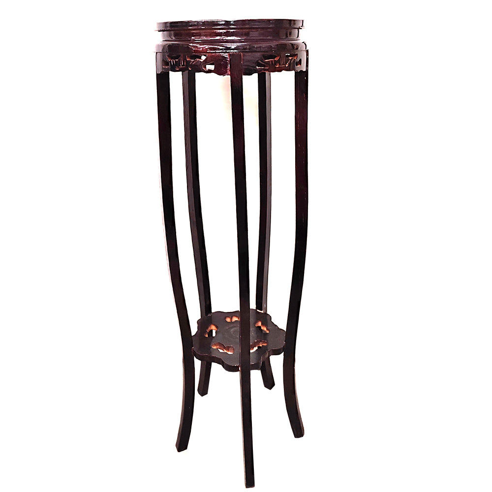 Blumen Tisch Pflanzenständer Sockel für Vase Blumen Figur aus Holz