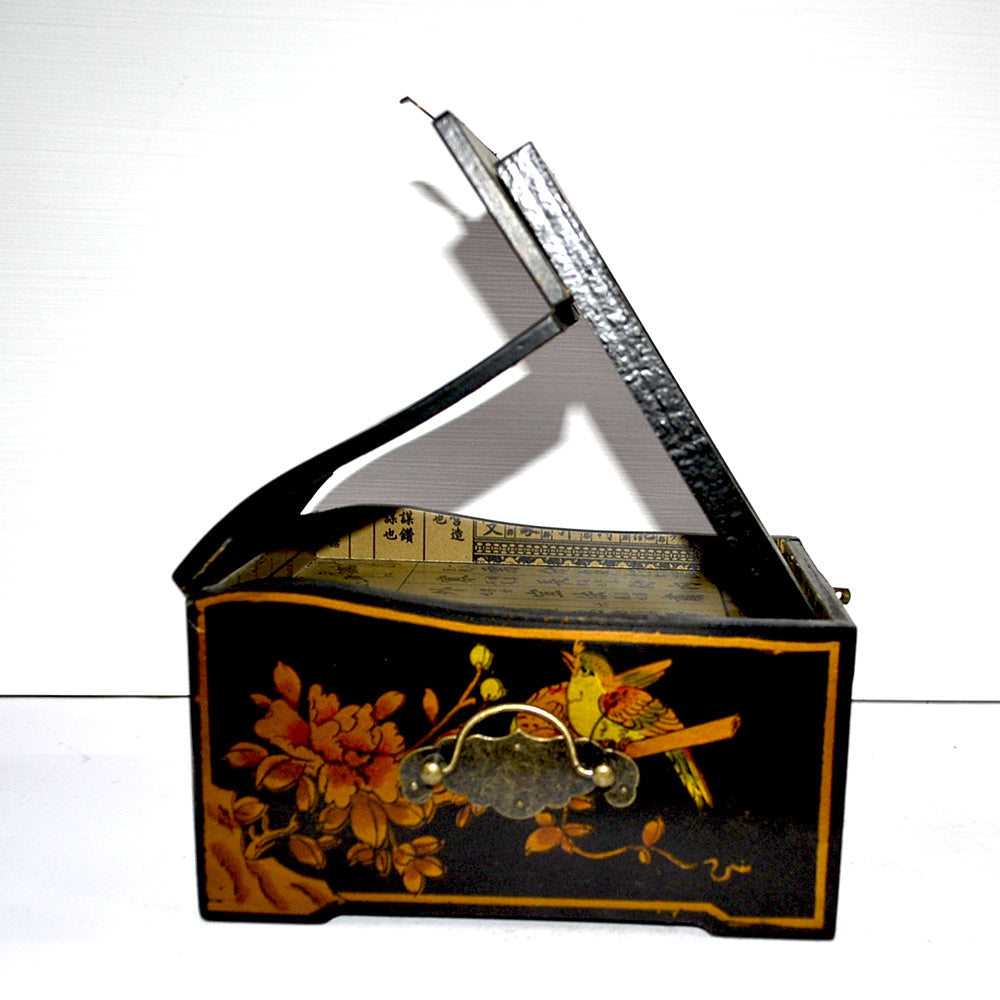 Schmuckbox Schmuckkasten Schatuelle mit Spiegel Schubladen chinesisch Holz