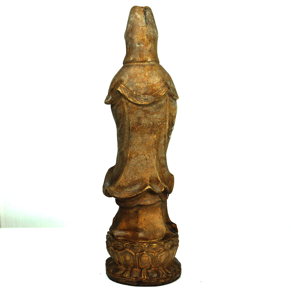 Buddha Figur Stein Guanyin Kwanyin Barmherzig Bodhisattva