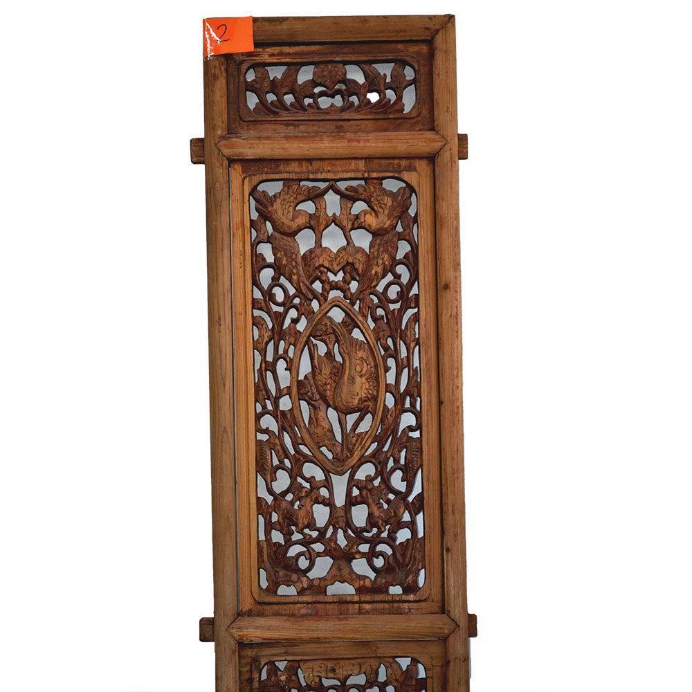 chinesisch Wand Deko Holz Paneel Geschnitz antik