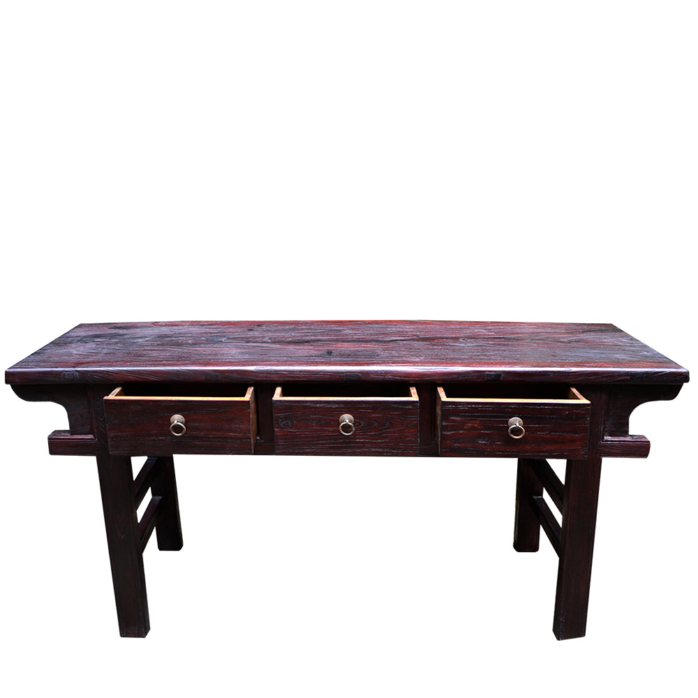 Kommode Tisch Altar Tisch massiv Holz Schubladen handgefertigt