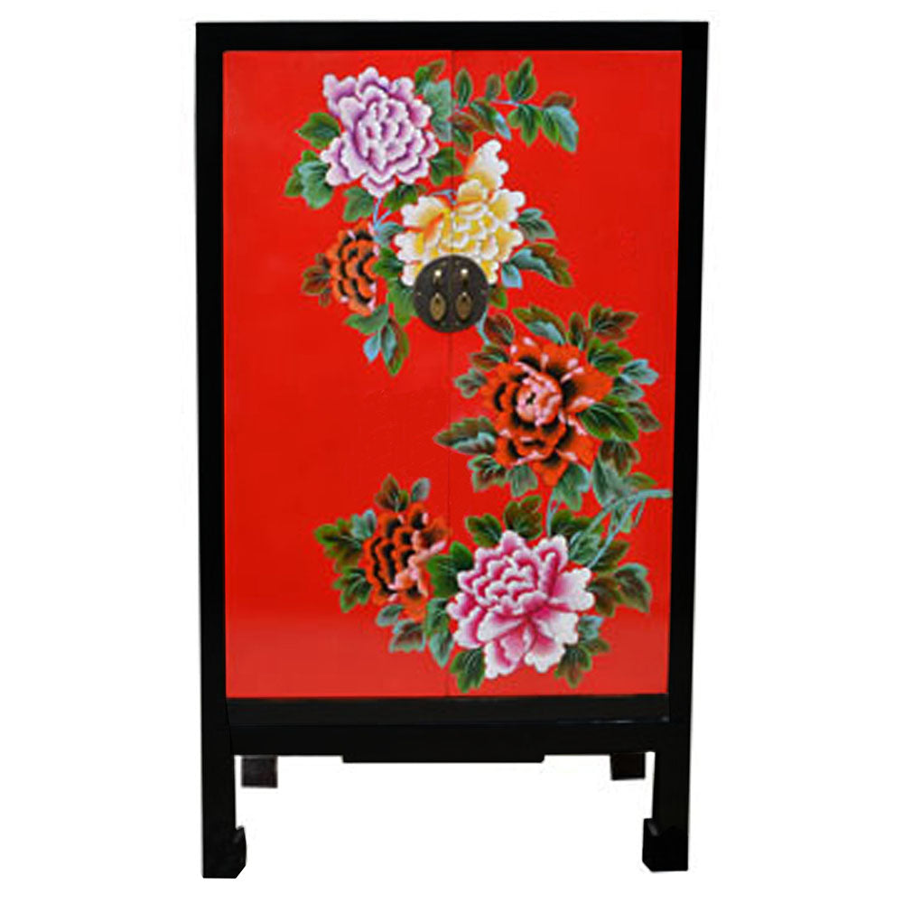chinesisch Schrank Highboard Buffet Holz Regalböden handgefertigt