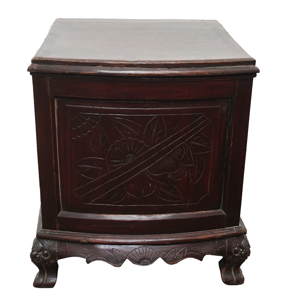 antik chinesische Möbel alt Toilette Truhe Holz
