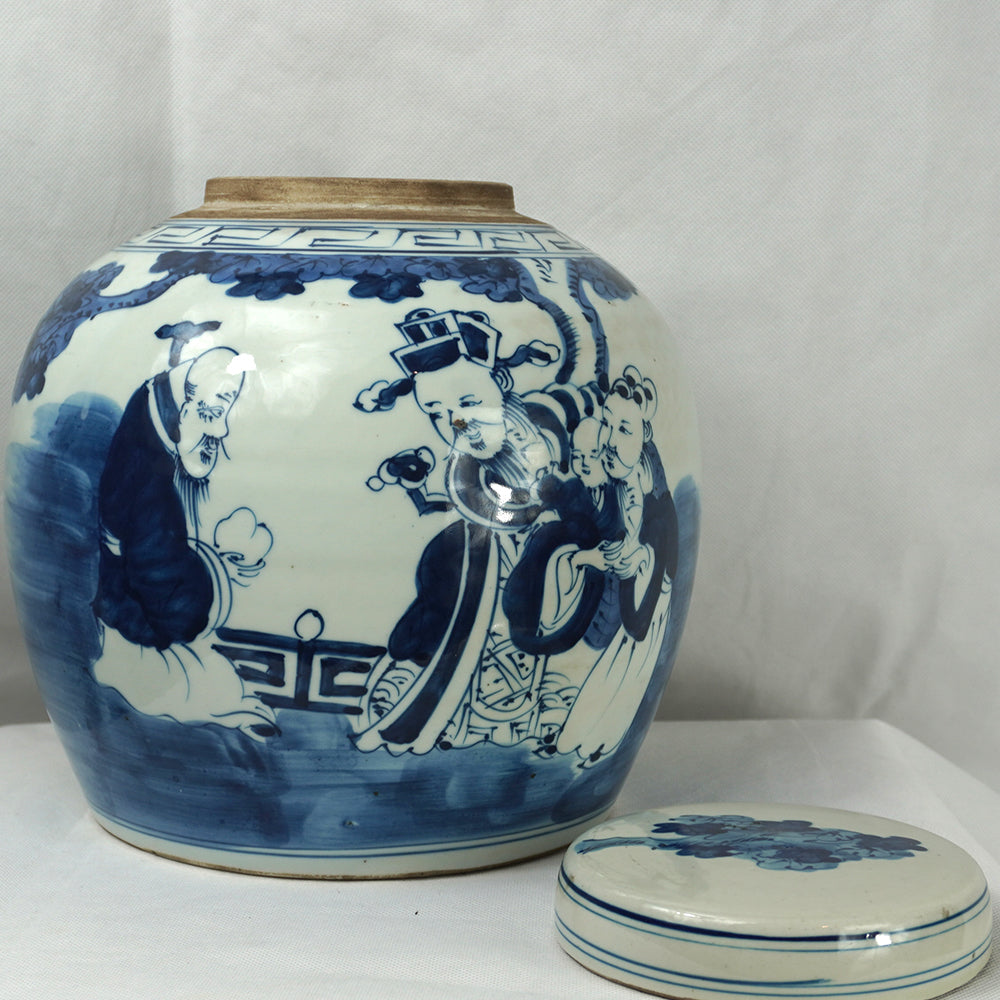 Deckel Vase B Waren chinesisch Porzellan Ingwertopf