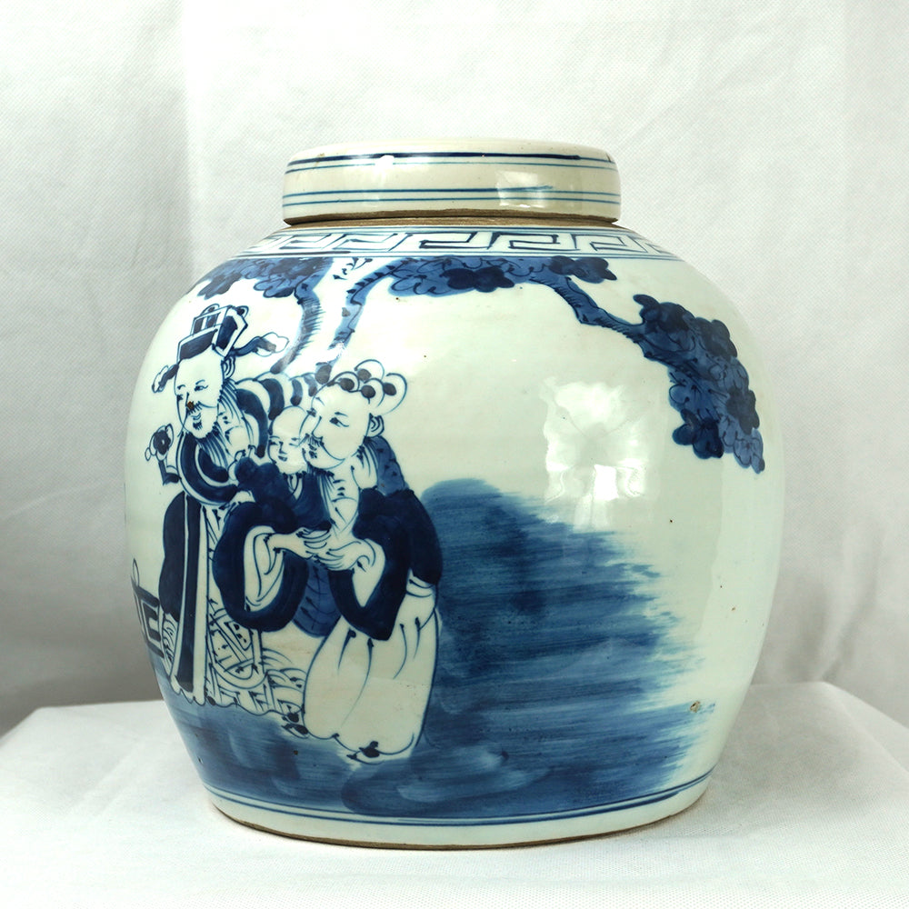 Deckel Vase B Waren chinesisch Porzellan Ingwertopf