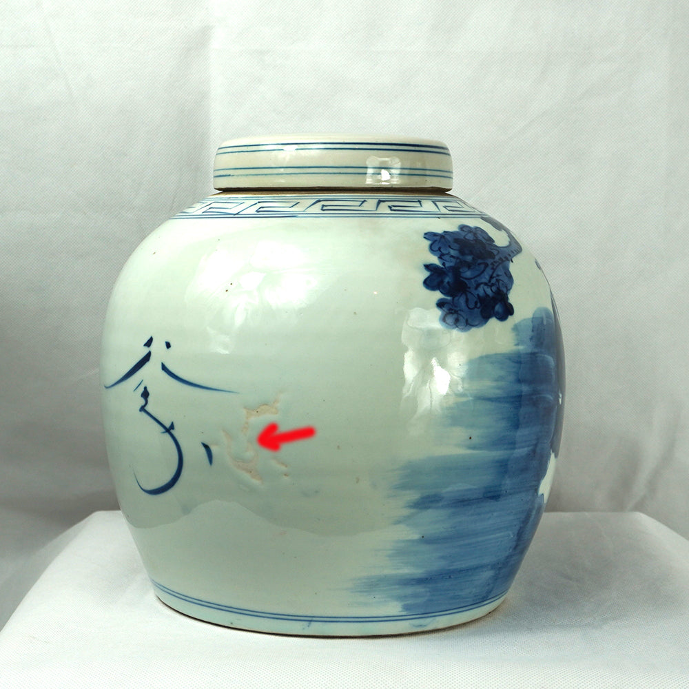 Deckel Vase B Waren chinesisch Porzellan Ingwertopf