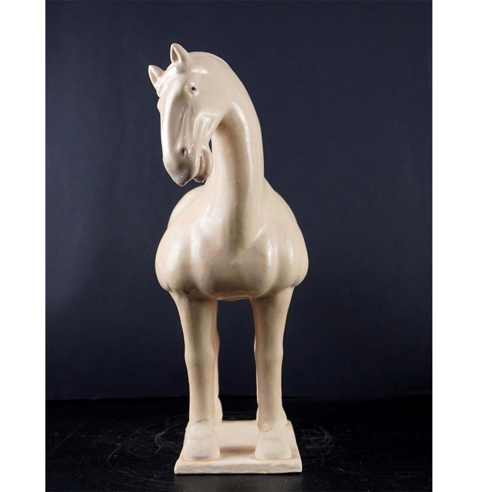 Terrakotta Pferd Figur Tang Pferd Home Deko Tiere Statue