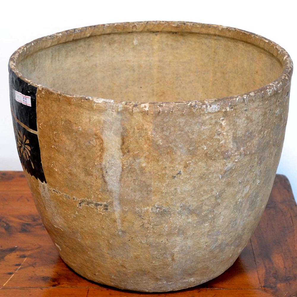 traditionell chinesische Aufbewahrung Korb Schale aus Papier antik Nr.13