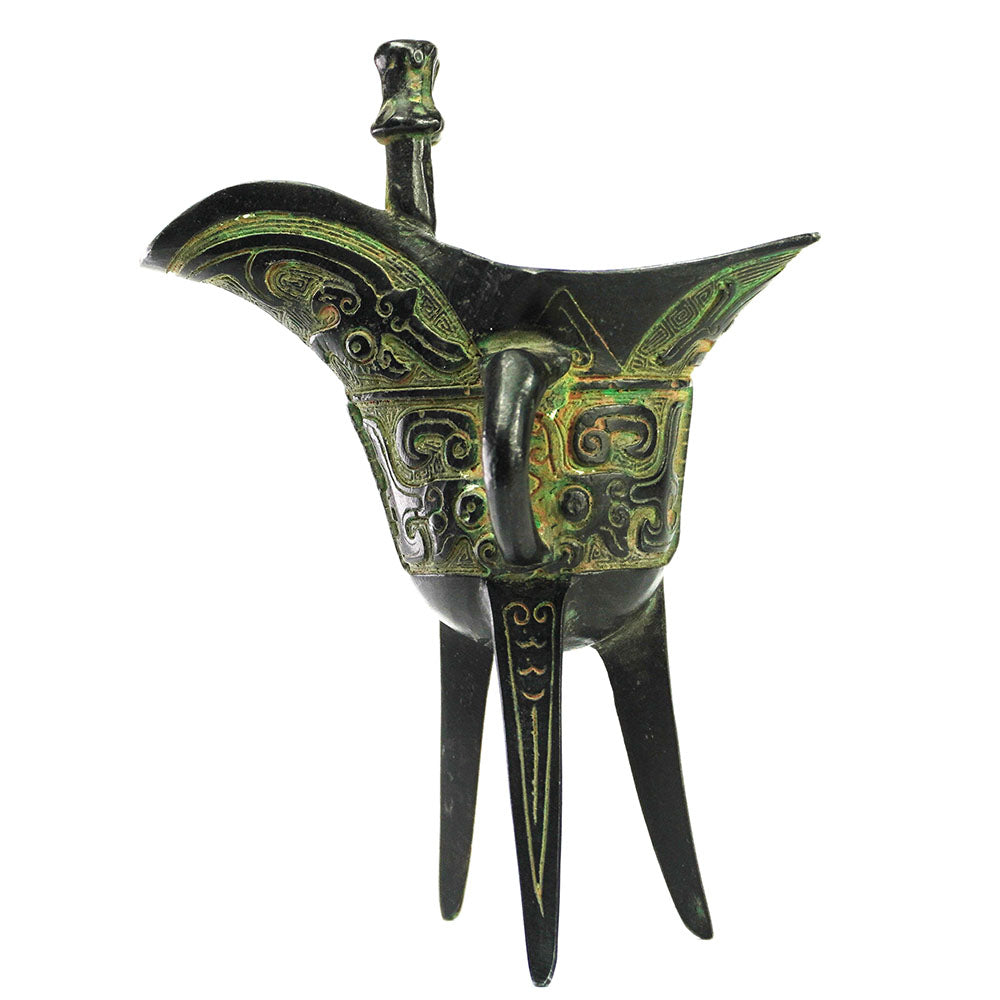 chinesisch Wein Becher Retro Metall