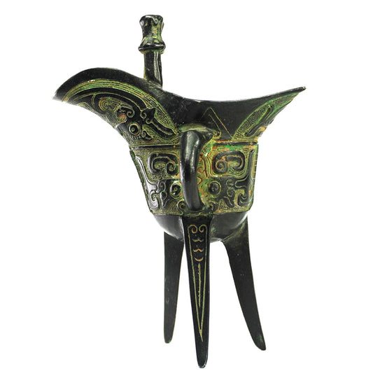 chinesisch Wein Becher Retro Metall