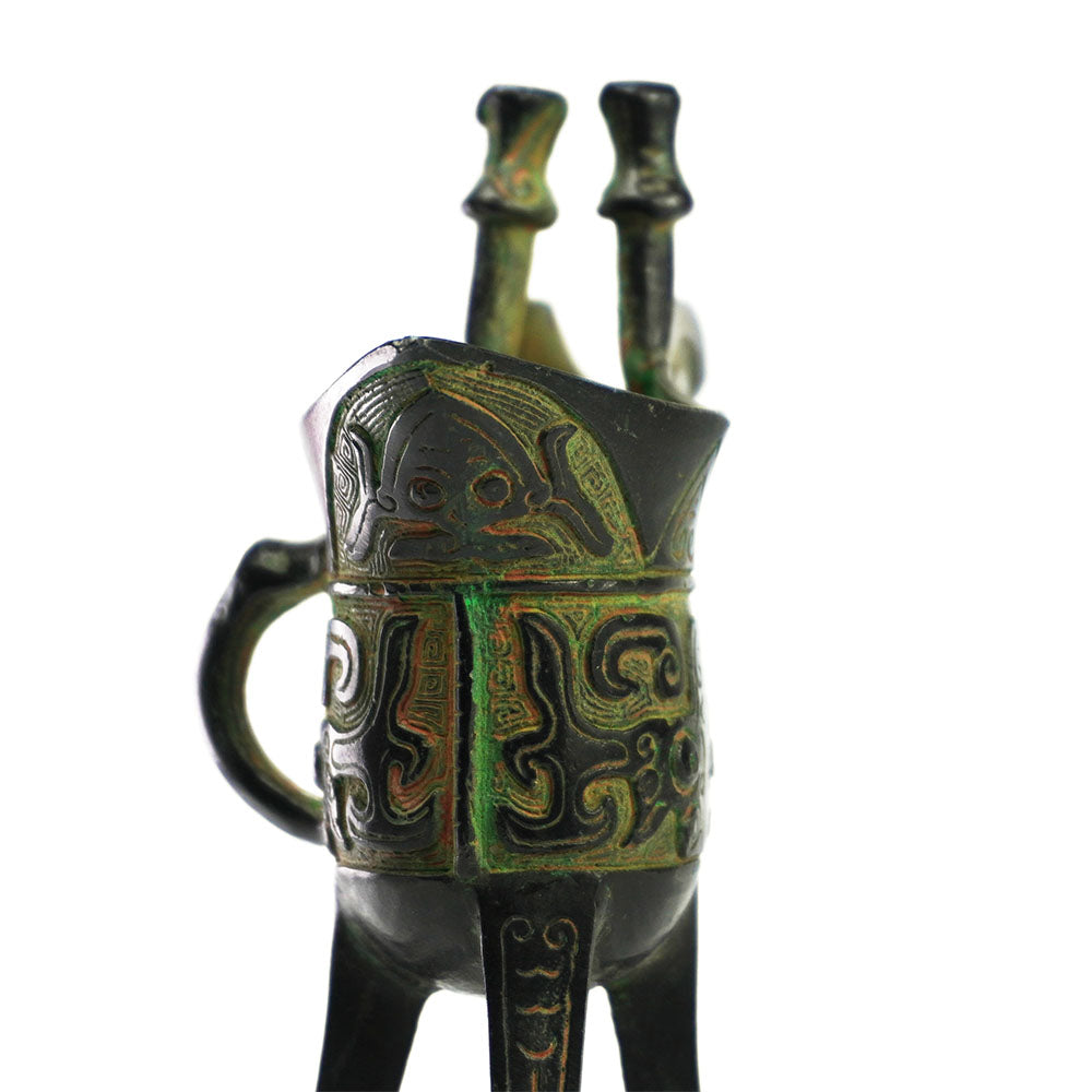 chinesisch Wein Becher Retro Metall