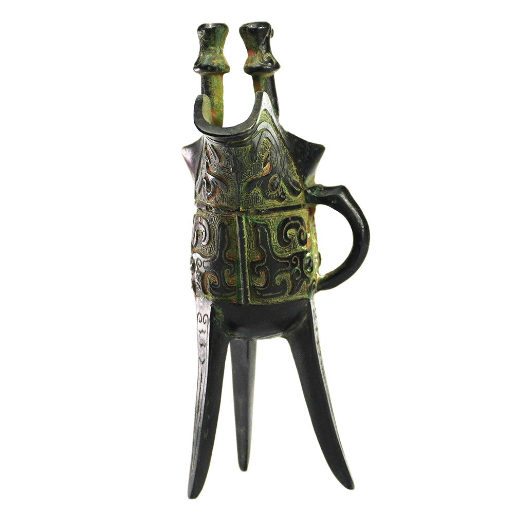 chinesisch Wein Becher Retro Metall