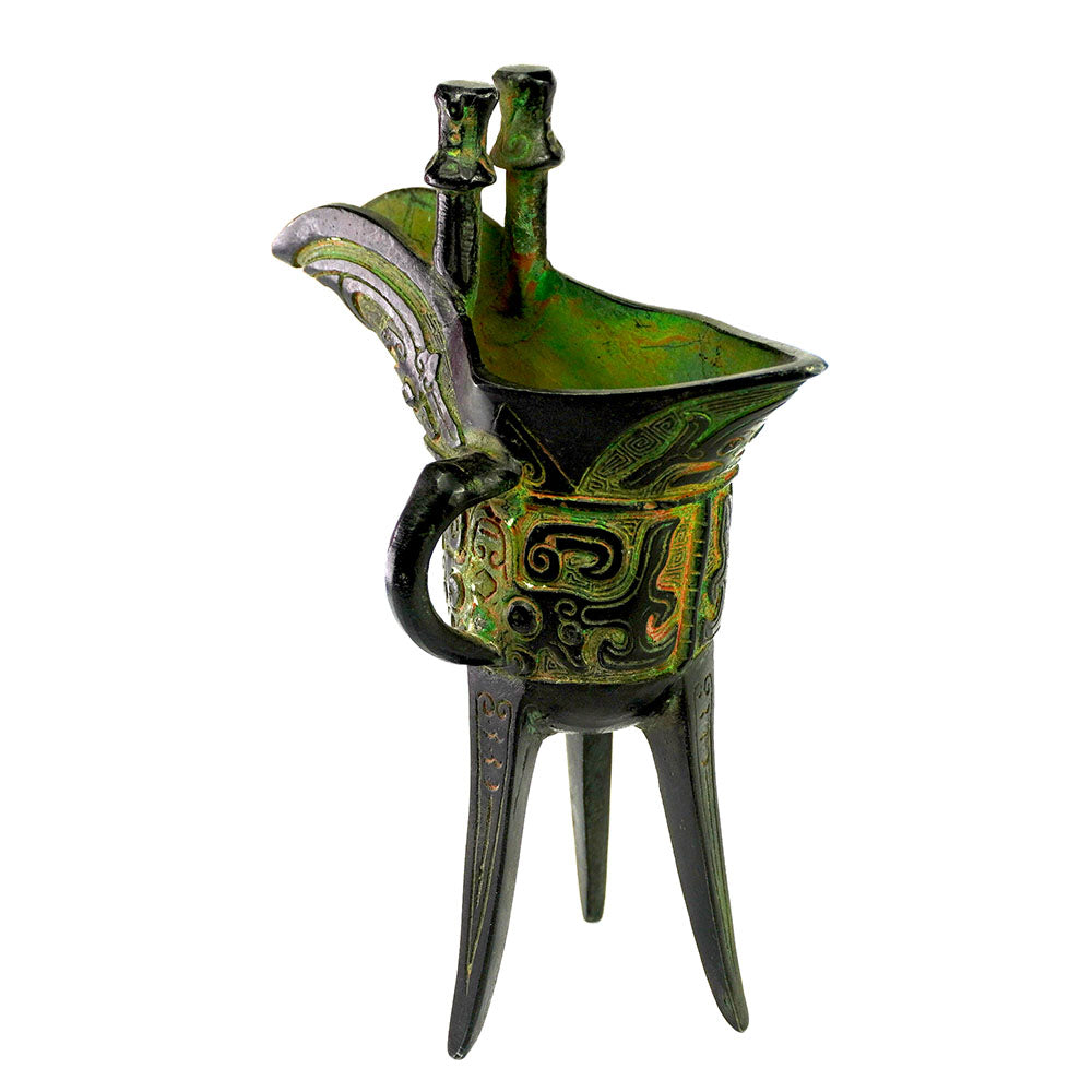 chinesisch Wein Becher Retro Metall