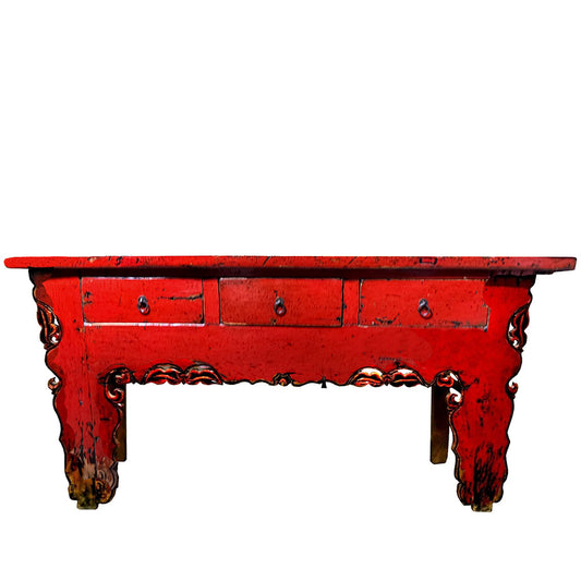 Konsolentisch gebraucht chinesisch lang Tisch Sideboard aus massivem Holz