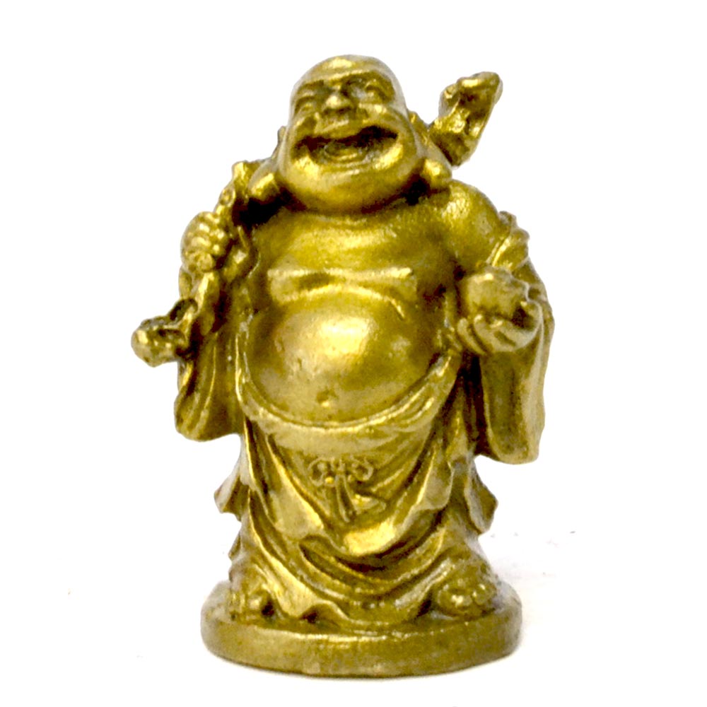 Glücksbuddha Reichtum Bringer Langlebig Glück Buddha in Paradies